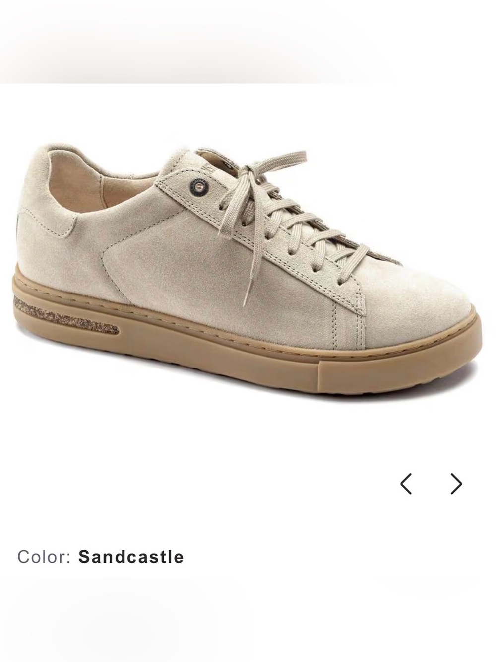 NIB Birkenstock Bend Low Tan Suede Low-Top Casual Travel Sneaker EU 39 Wmn 8-8.5
